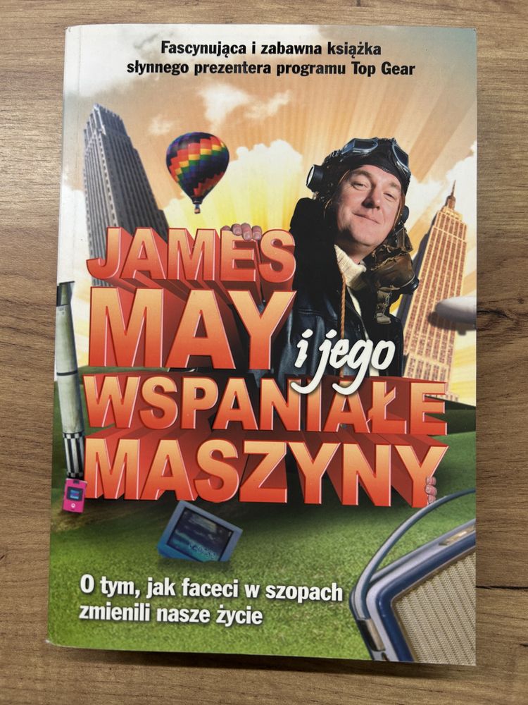 Książka James May i jego wspaniałe maszyny