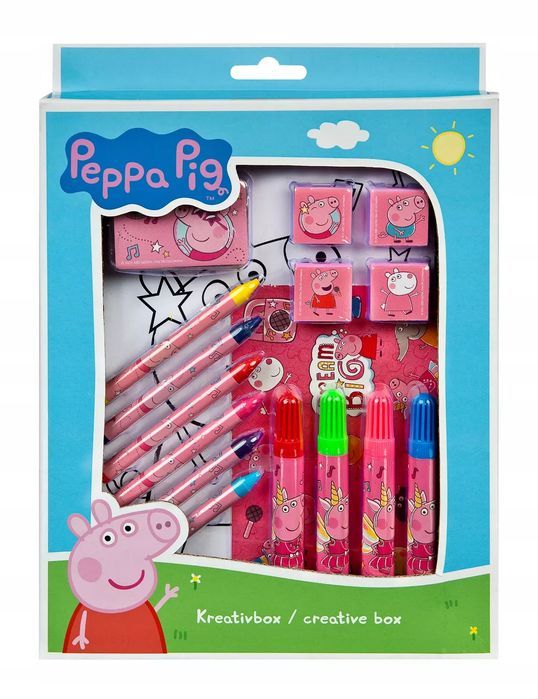 Zestaw Kreatywny, Świnka Peppa. Cass film