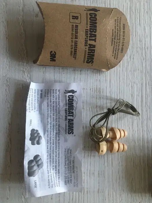 Stopery zatyczki do uszu Combat Arms 3-M