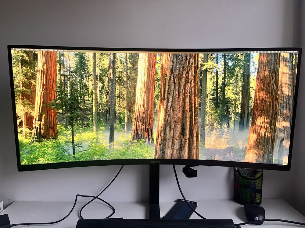 Monitor Curvo HUAWEI MateView GT (34'' - Ultra Wide Quad HD - VA)