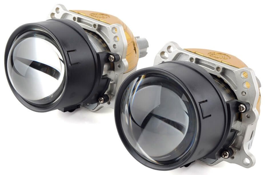 Автомобільні світлодіодні Bi-LED лінзи AMS ULTIMATE U2/A3 MAX/А8 3.0