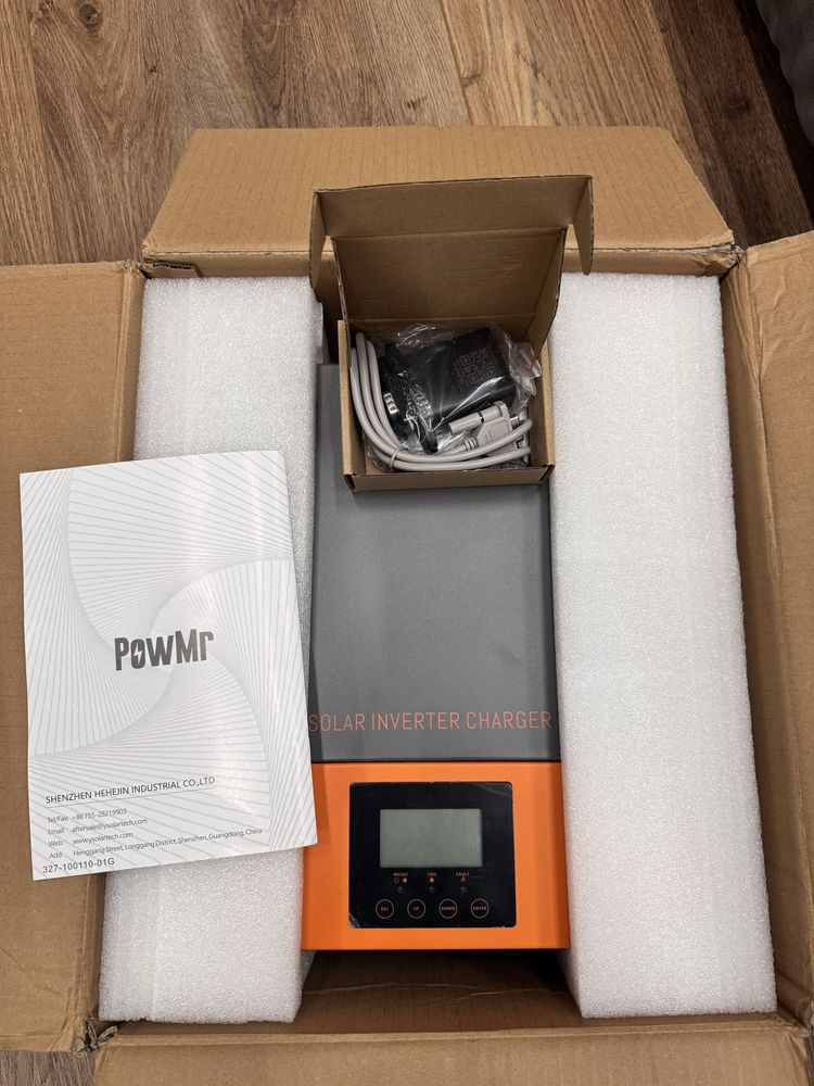 Інвертор Powmr + АКБ Logic Power 24V 3,2Квт LifePo4 + Wifi модуль