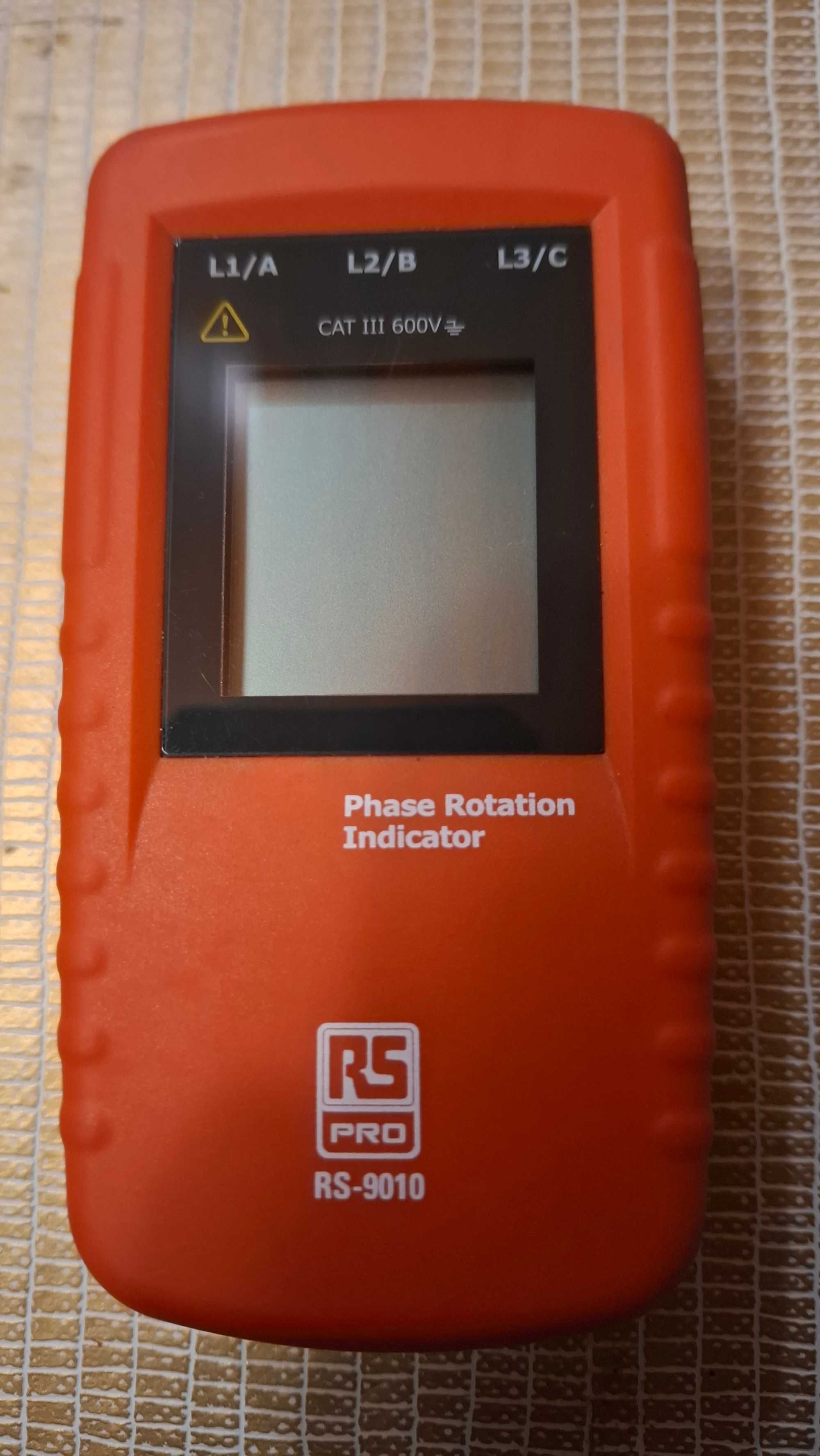 Testador de rotação de fase