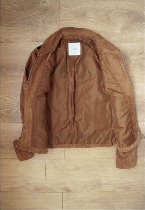 Замшева куртка.  міжсезонна MNG в вінтажному стилі