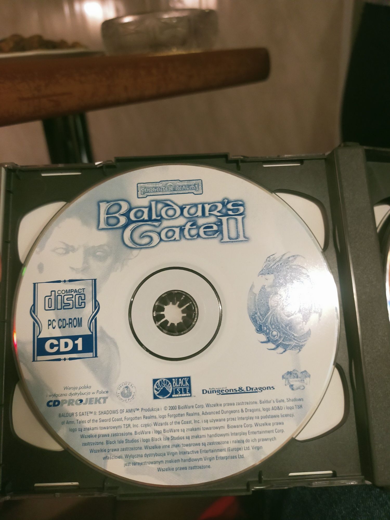 Muzyka CDBaldur's Gate 1Wrota Baldura 4 CD