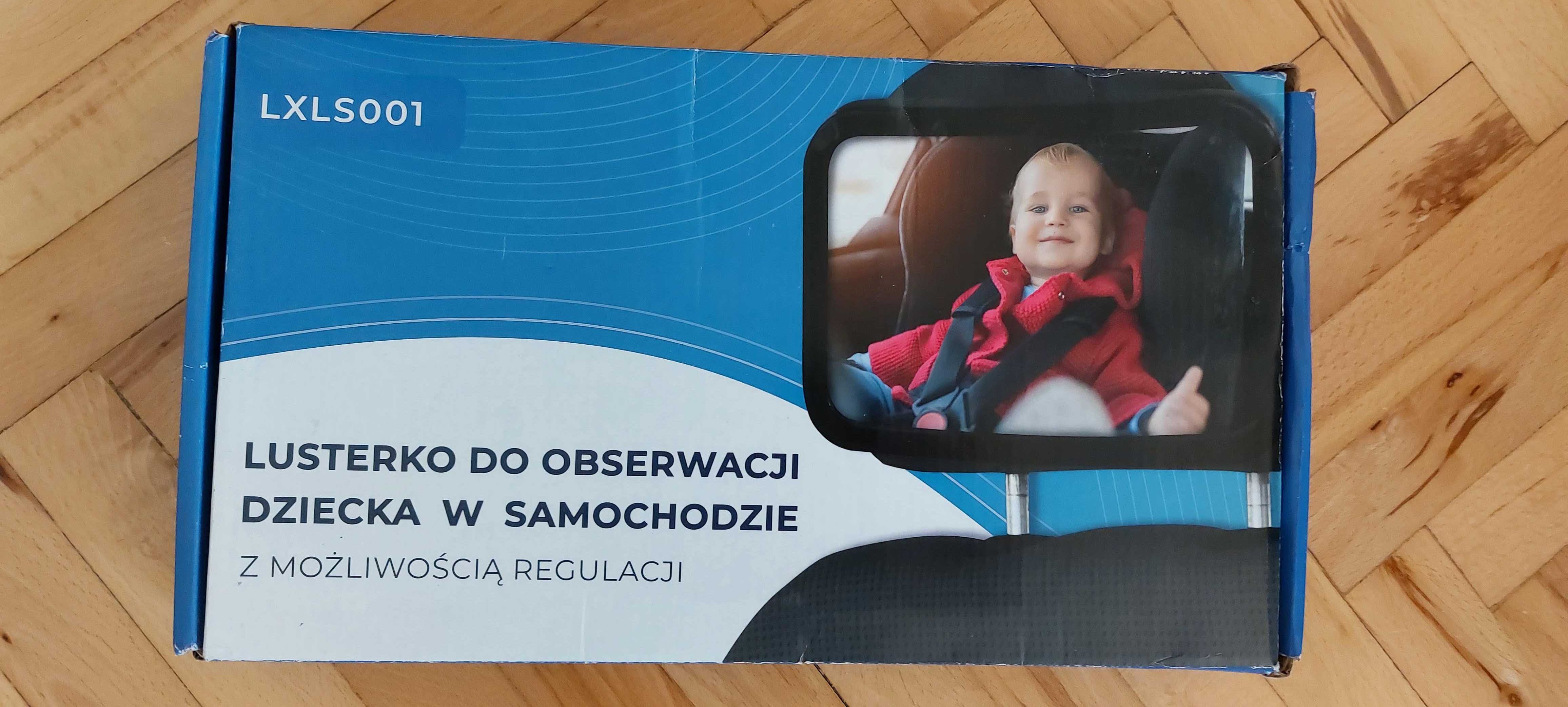 Lusterko do obserwacji dziecka w samochodzie