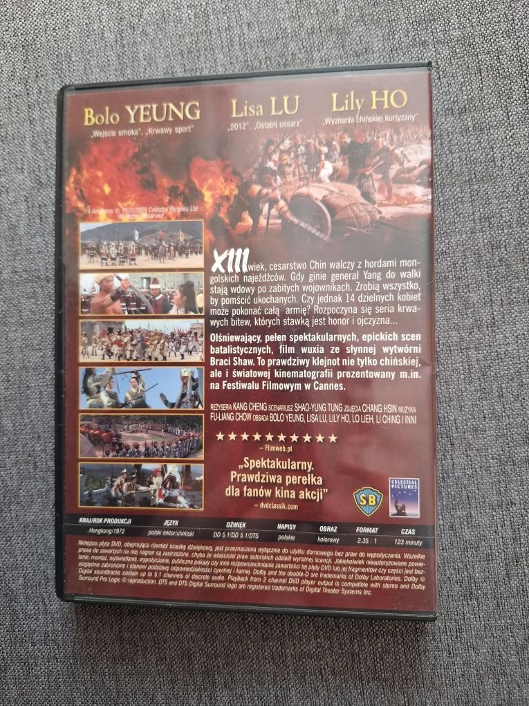 14 Amazonek- Bolo Yeung- Dvd Polski Lektor Unikat