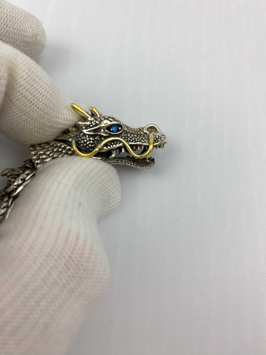 EPICKA NIEPOWTARZALNA Bransoletka Motyw Legendarnego SMOKA Unisex