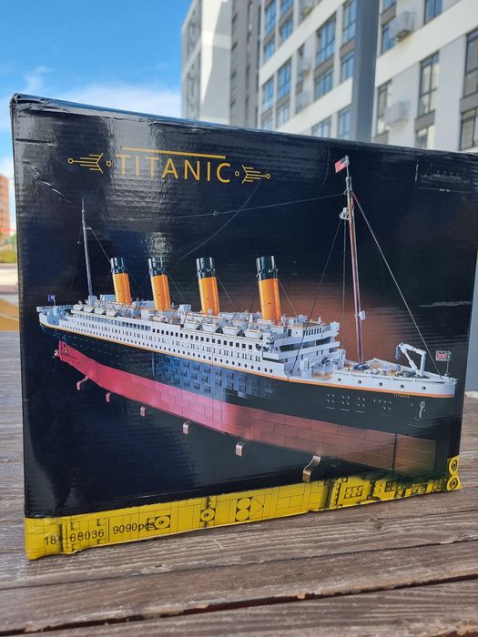 Конструктор 1в1 як LEGO Creator Expert Титанік Titanic (9090 дет)