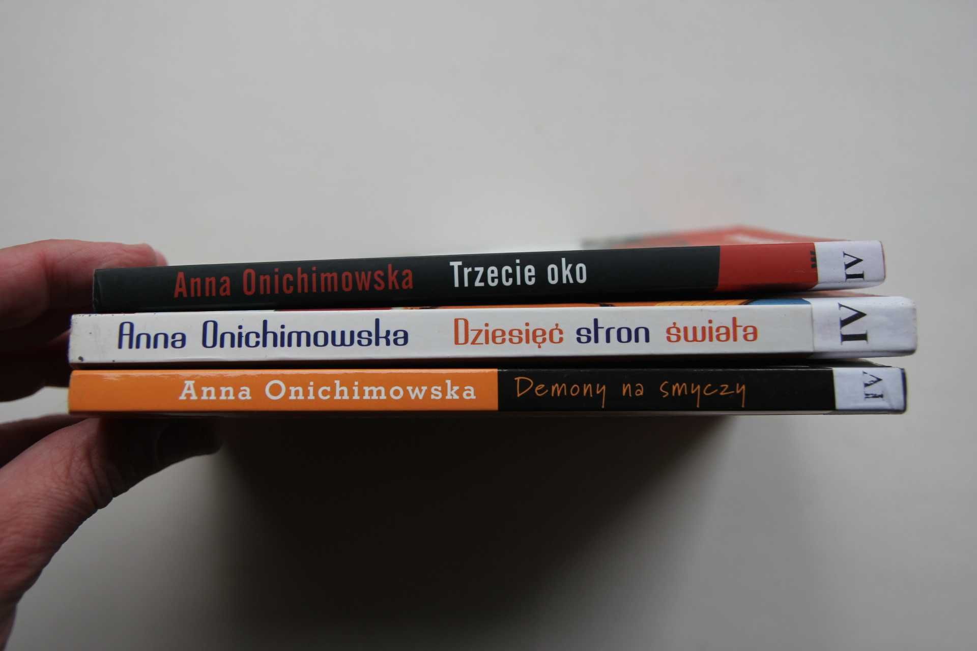Anna Onichimowska Trzecie oko Demony na smyczy Dziesięć stron świata