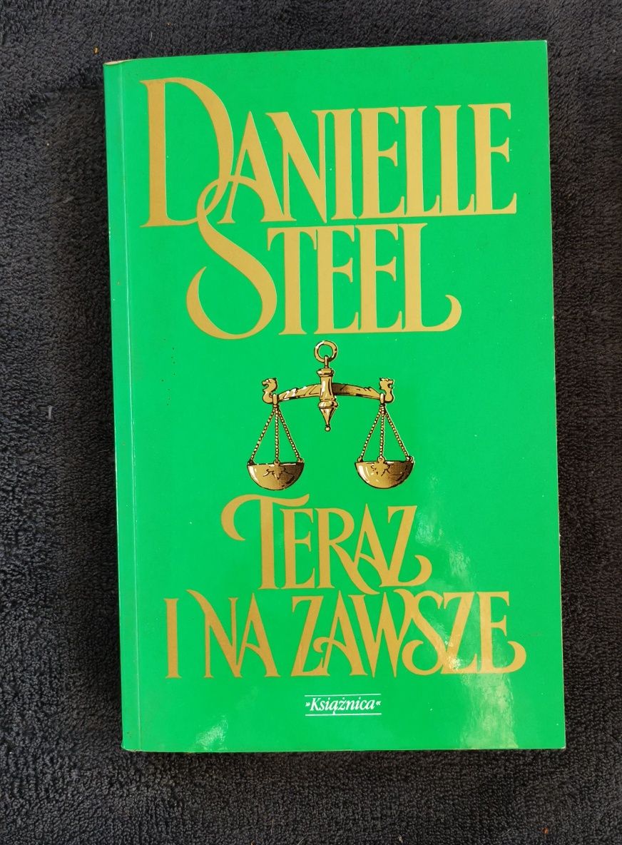 Książka - powieść D. Steel "Teraz i na zawsze"