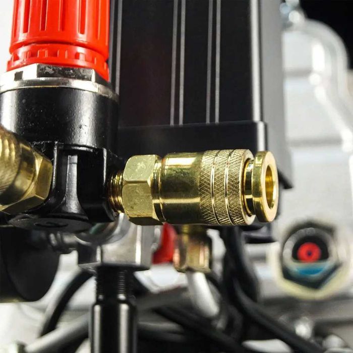 Компрессор воздушный масляный Black 24 л масляний компресор повітряний