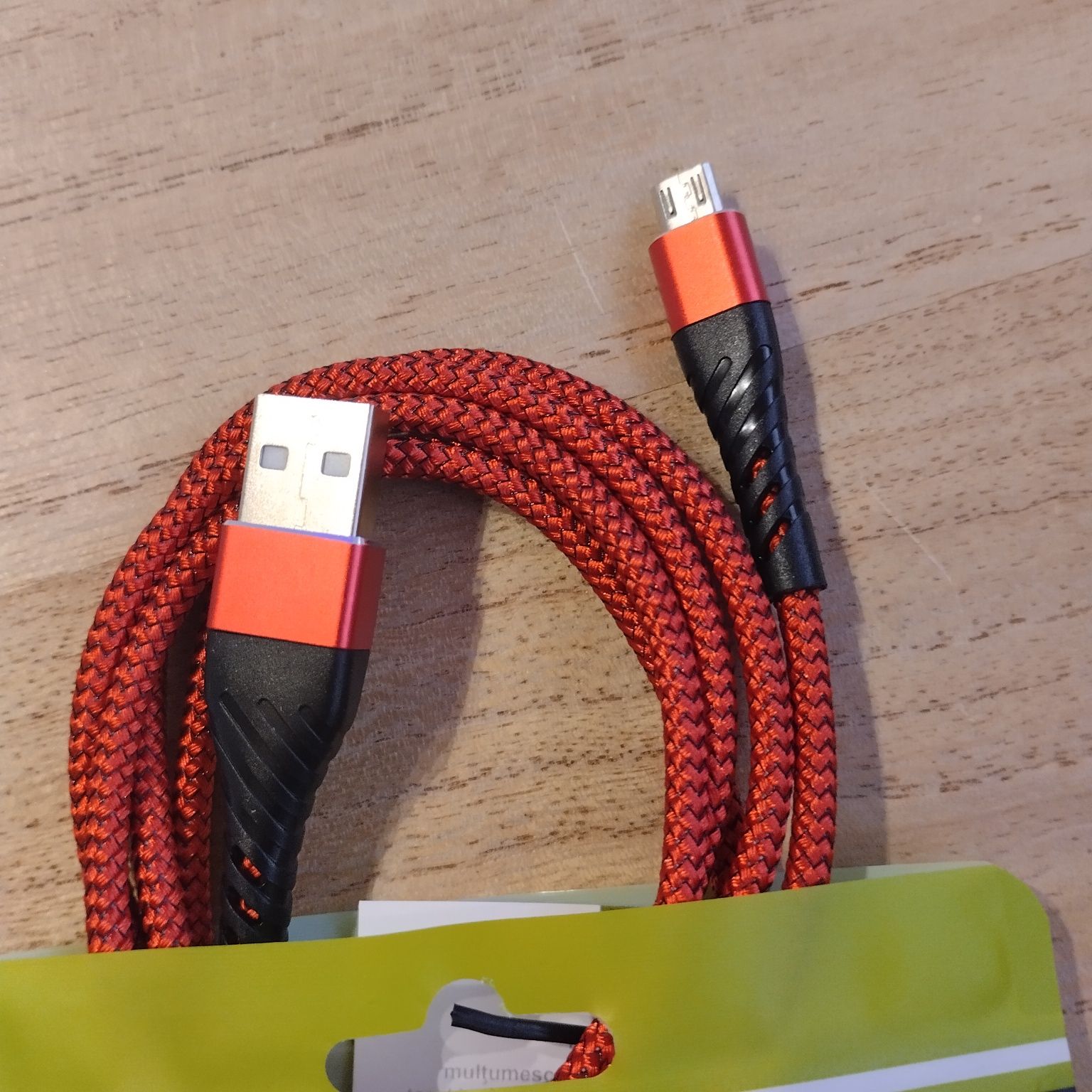 Kabel USB typu micro 1 m nowy