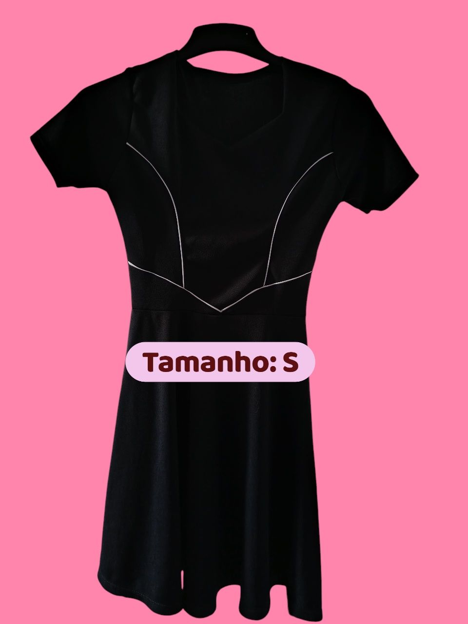 Vestido preto elegante