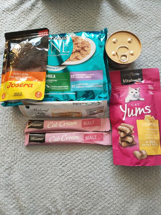 Mix przysmaki i karma dla kota