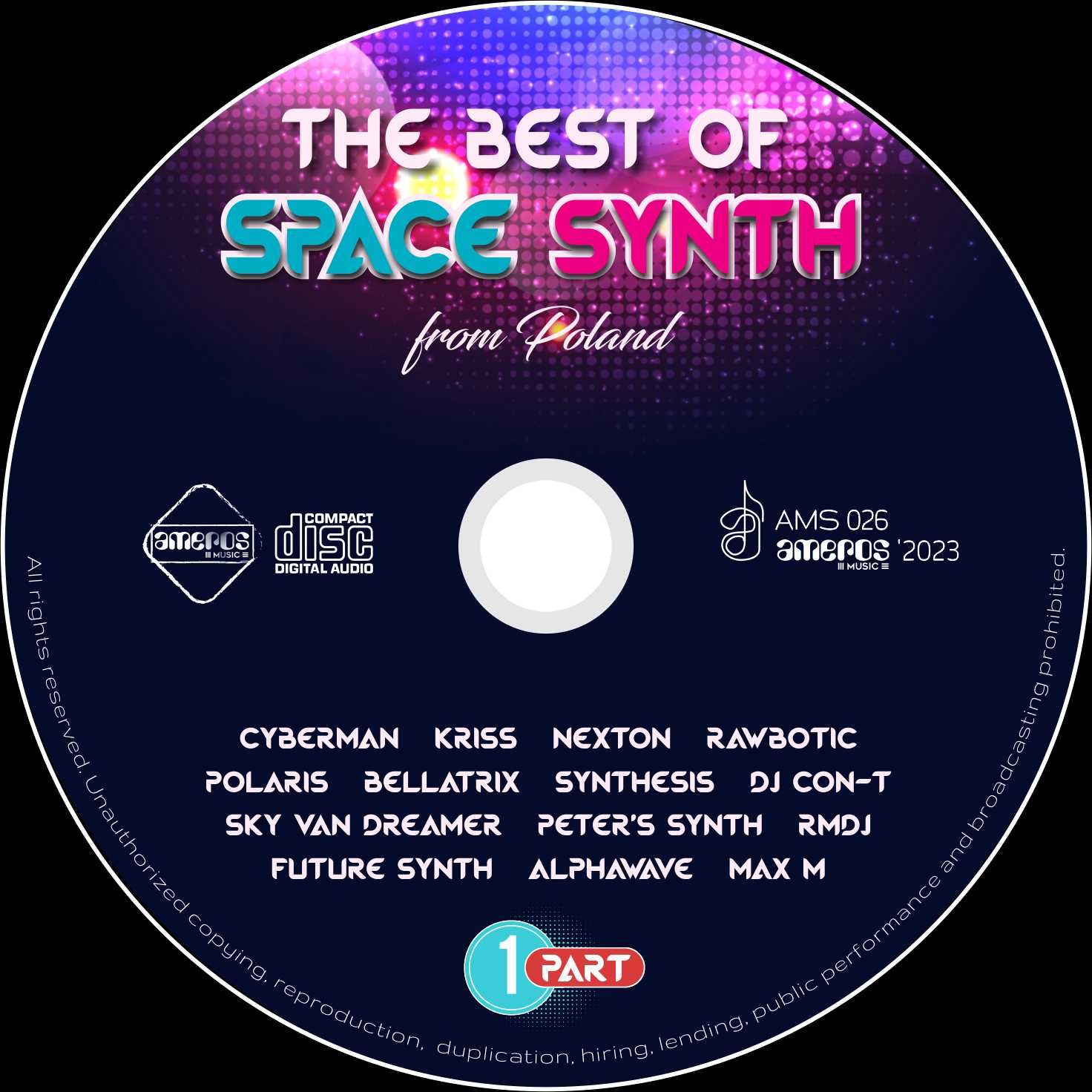 The Best of SPACE SYNTH from Poland part 1 (2023)