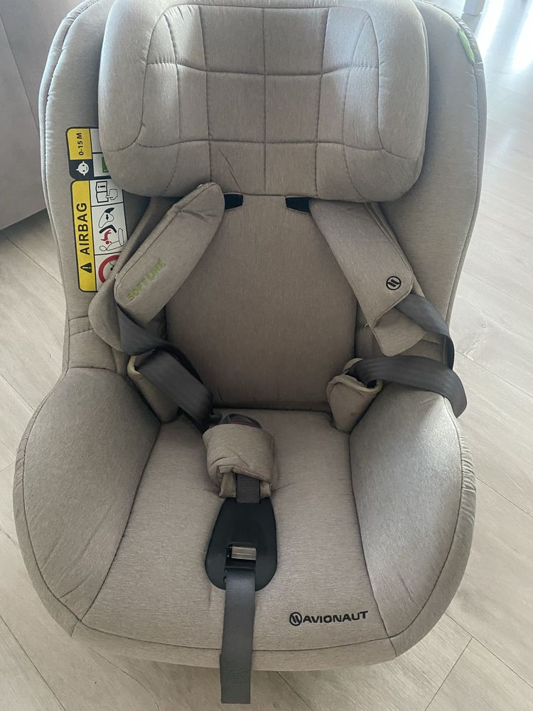 Fotelik samochodowy AVIONAUT Soft Aerofix + Baza isofix AVIONAUT Lead