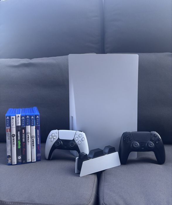 Playstation 5 zestaw 6 gier 2 pady