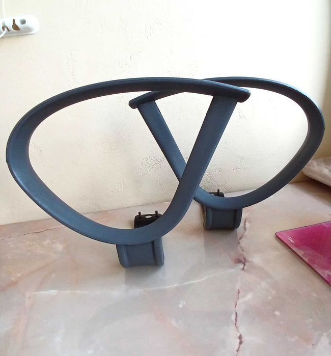 Подлокотники к офисному компьютерному креслу Jupiter серого цвета