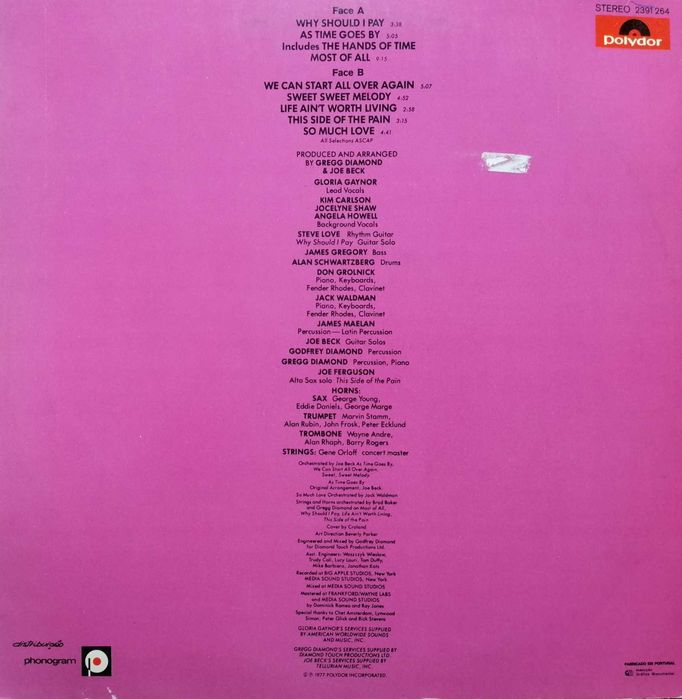 LP Gloria Gaynor - Glorius