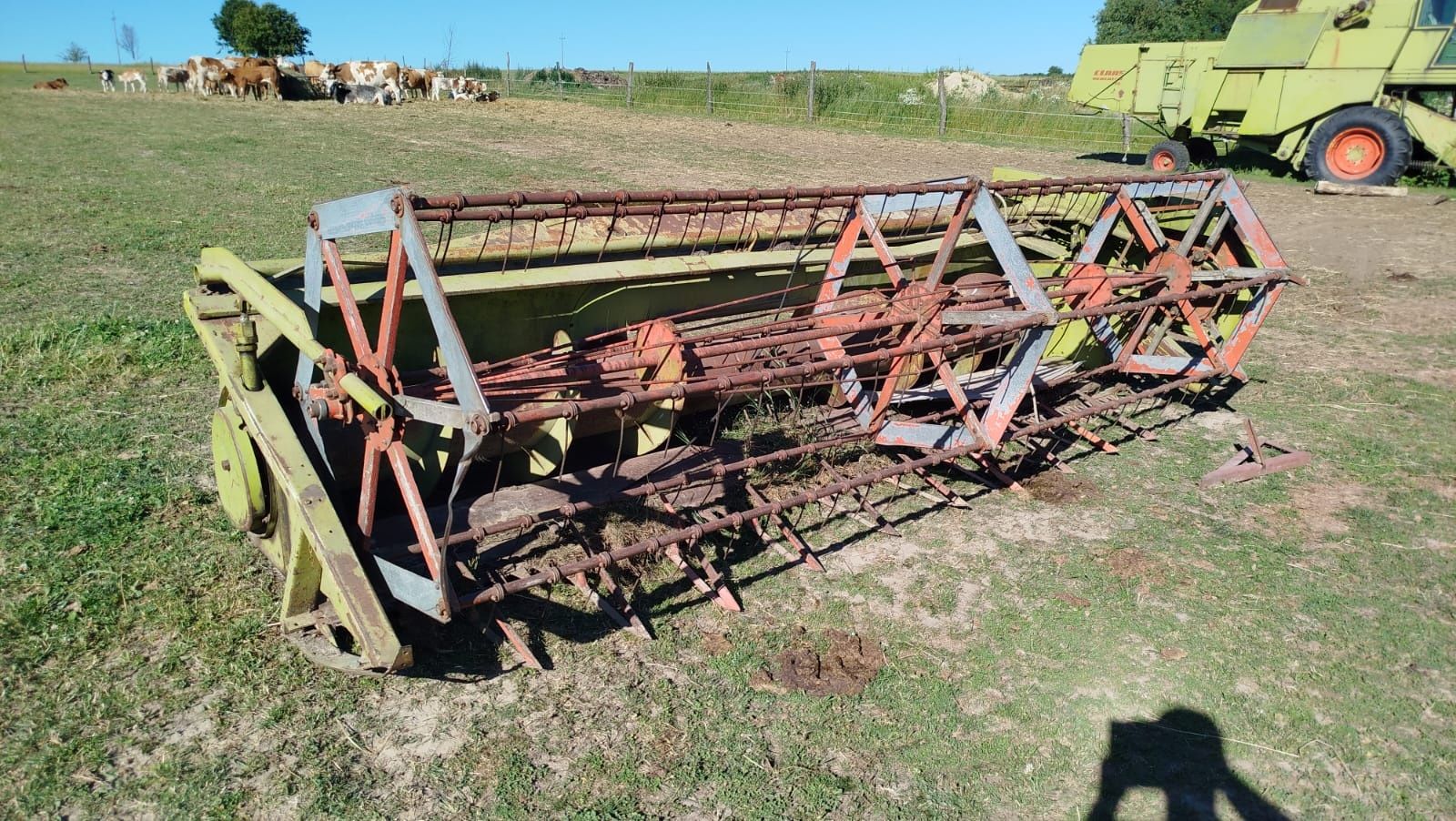 Hender Claas 4,20m mercator 70/75 do zbóż