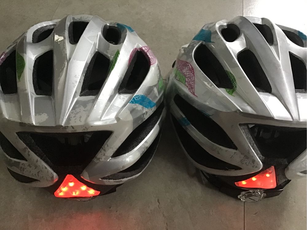 Kask rowerowy Alpina z lampką