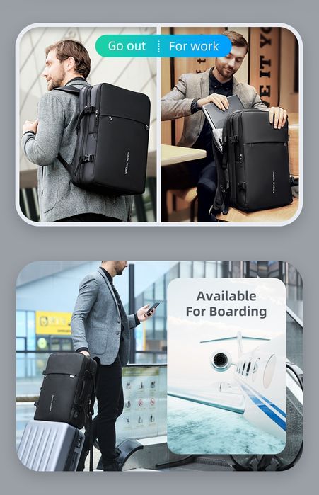 Рюкзак Mark Ryden Travel 40L YYK сумка чемодан велика валіза MR8057