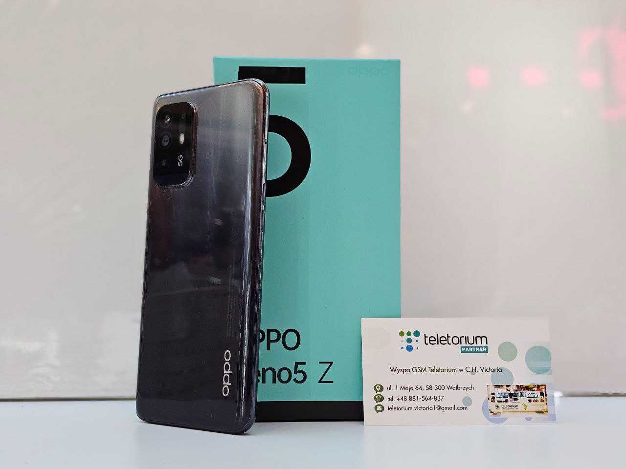 Telefon OPPO RENO 5Z 8/128GB jak Nowy Galeria Victoria