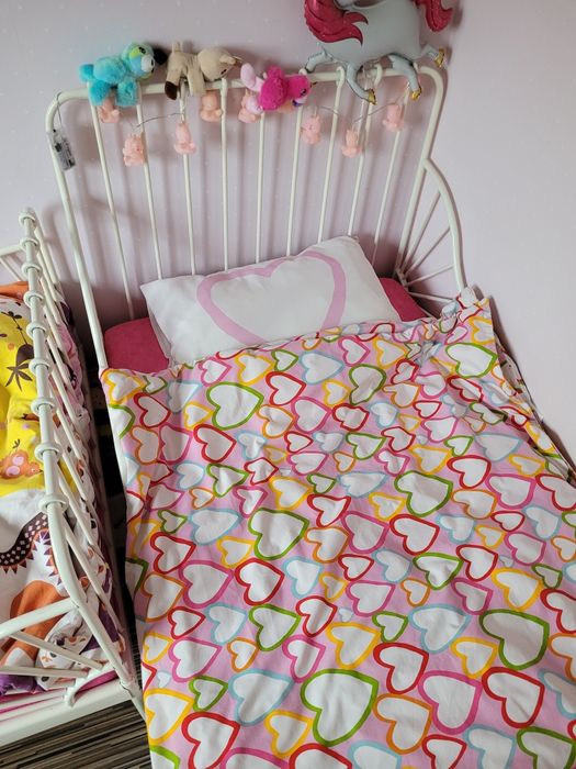 Łóżko rosnące Minnen z Ikea białe