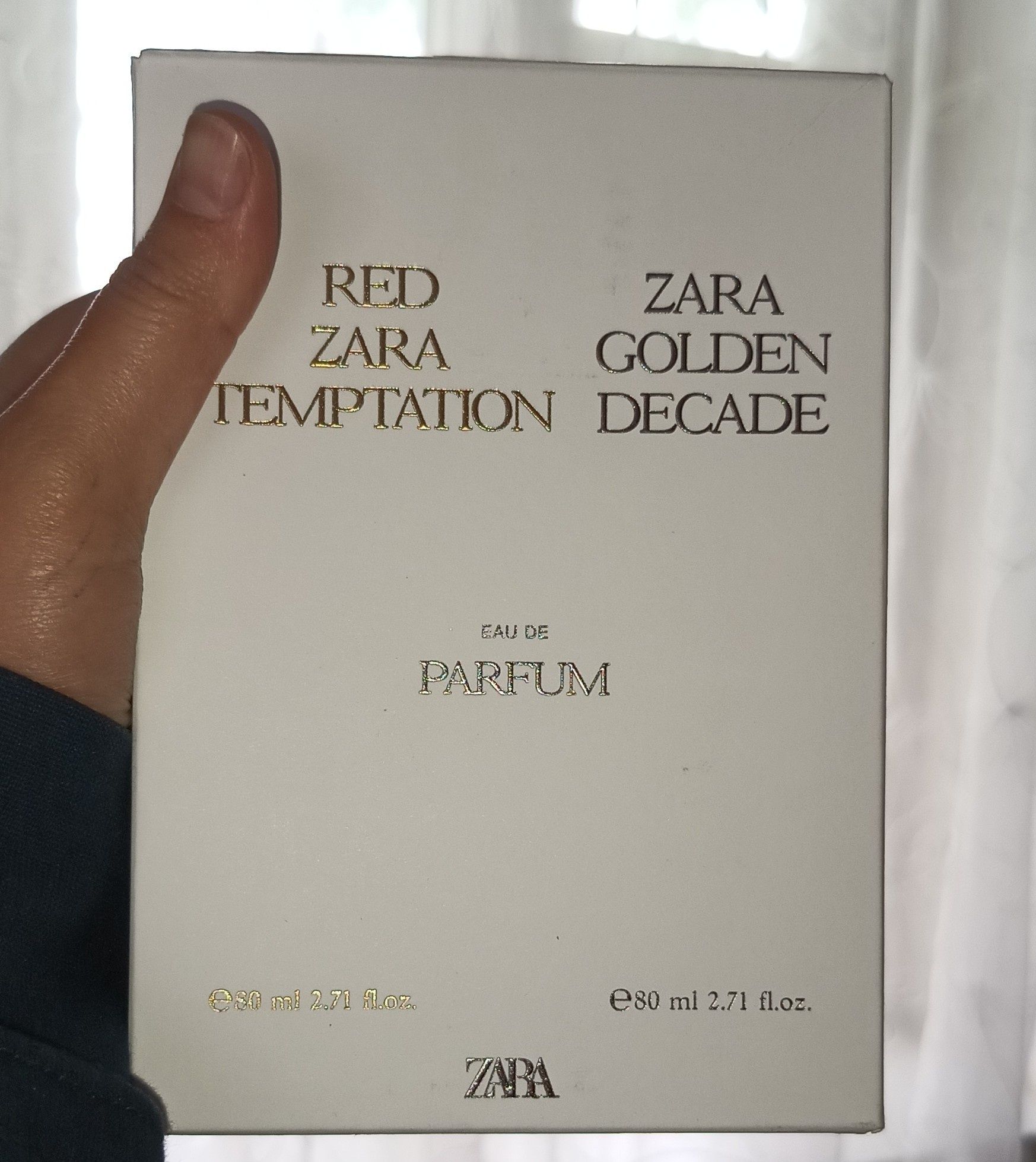 Zara GOLDEN DECADE парфуми найпопулярніші