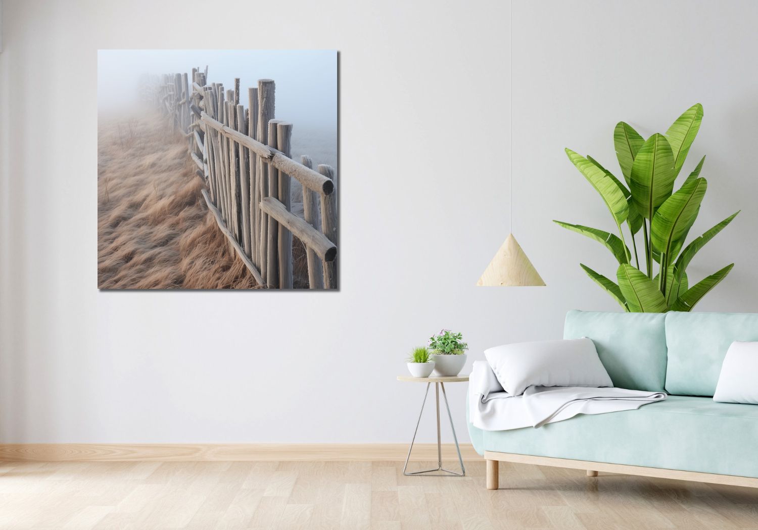 Obraz 100x100cm Mgła nad Wydmami