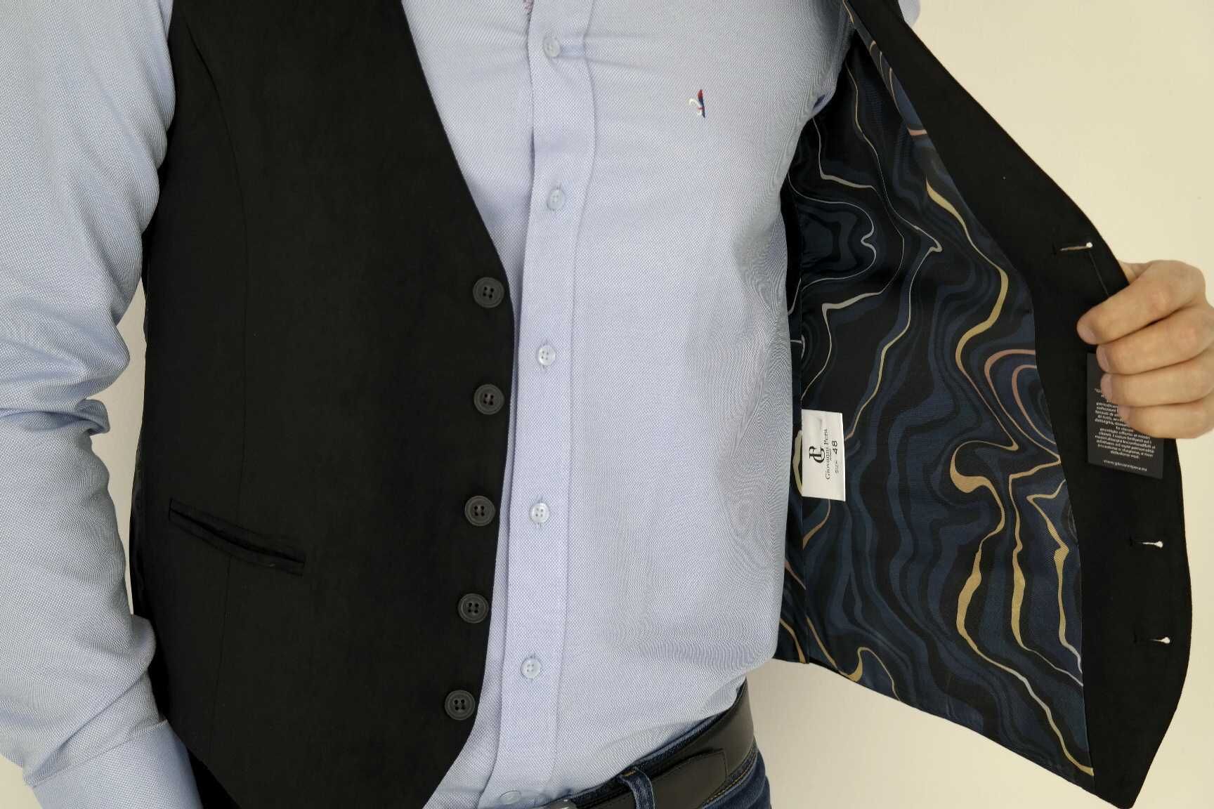 Bezrękawnik kamizelka elegancka ekskluzywna Giovanni Pera