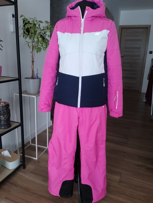 Komplet zestaw zimowy narciarski 4F r. 158