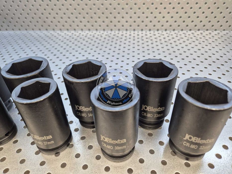 Nasadki udarowe długie 3/4" 22-41mm nasadki udarowe duże nasadki 3/4"