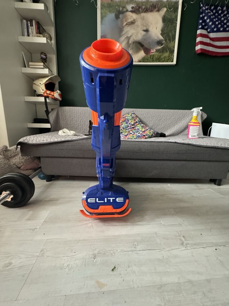 Nerf pistolet - minigun