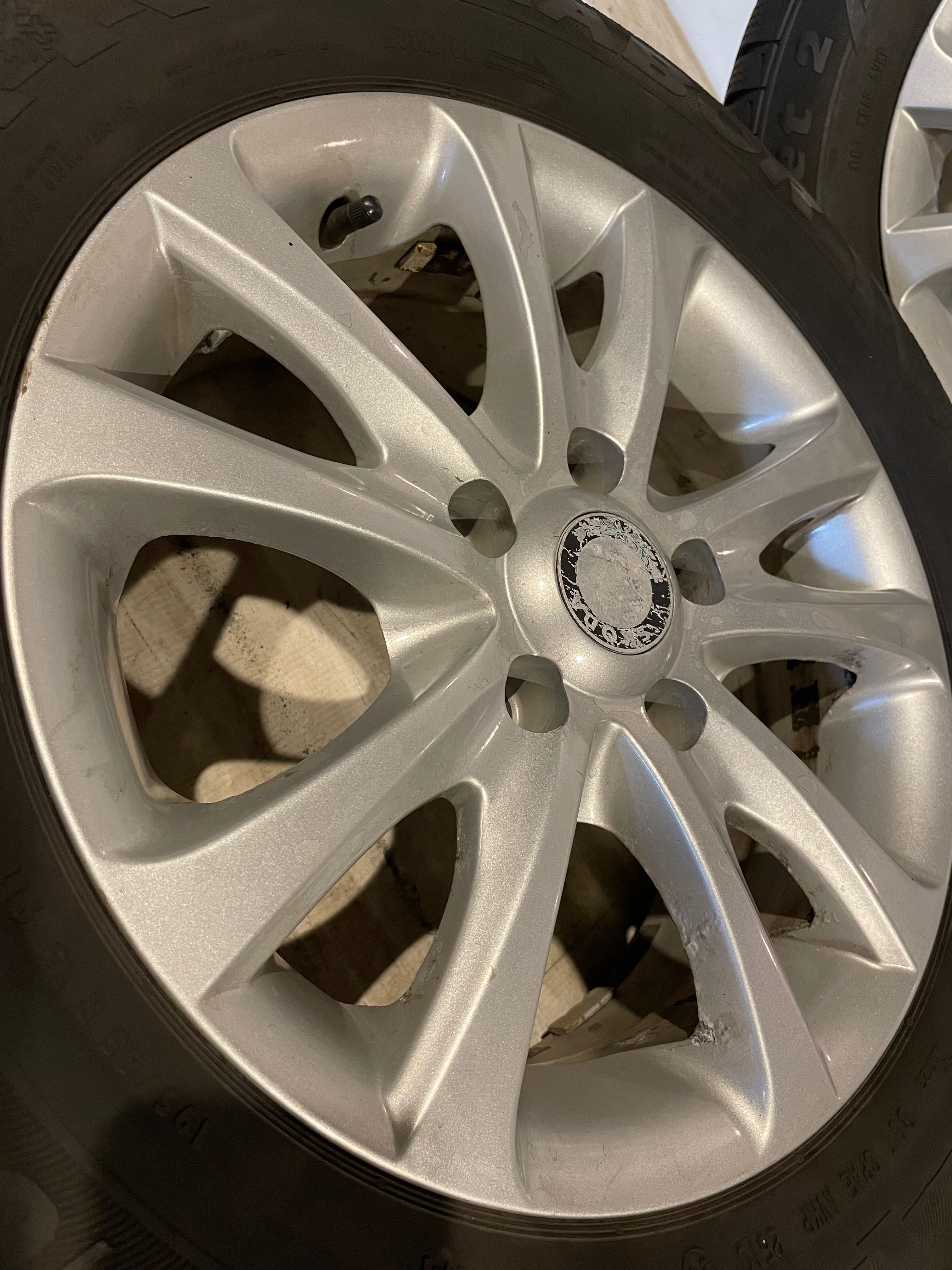 Felgi aluminiowe SKODA 15 5x114,3