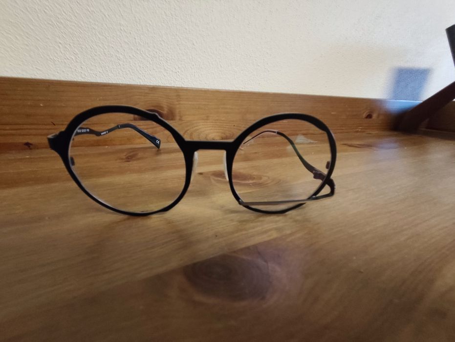 Okulary oprawki vintage, asymetryczne, wyjątkowe