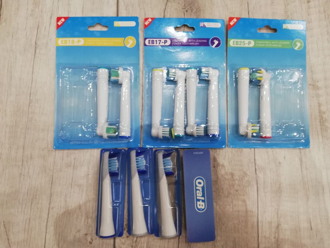 Sprzedam końcówki wymienne do szczoteczki Oral-B zamiennik