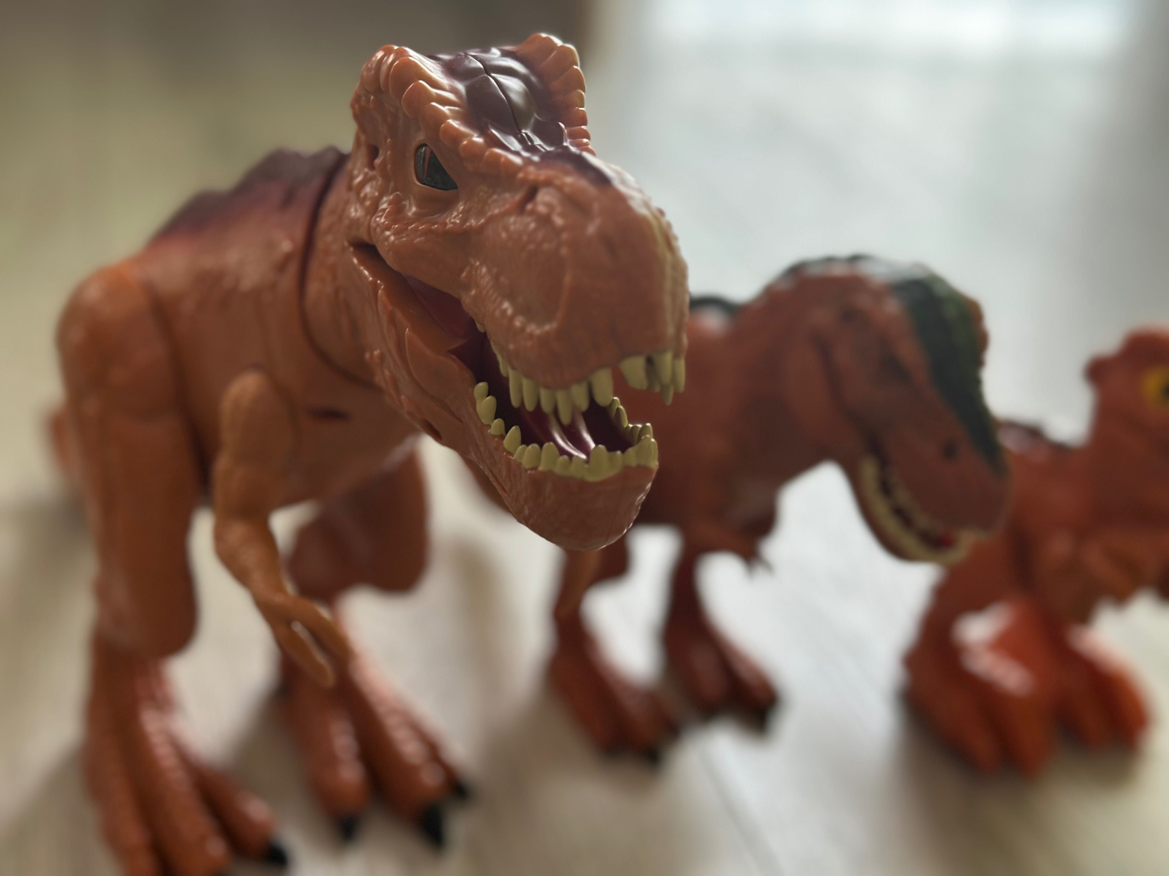 Dinozaur T-rex 3 szt. Interaktywne