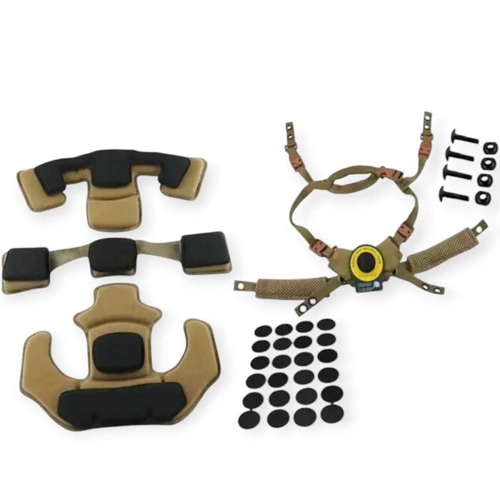 4 в 1 обвіс на шолом MICH Підвісна система подушки рельсове кріплення