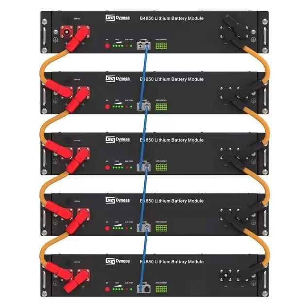 Акумулятор Dyness B4850 48V 2.4kW під час блекаута до інвертора УПС