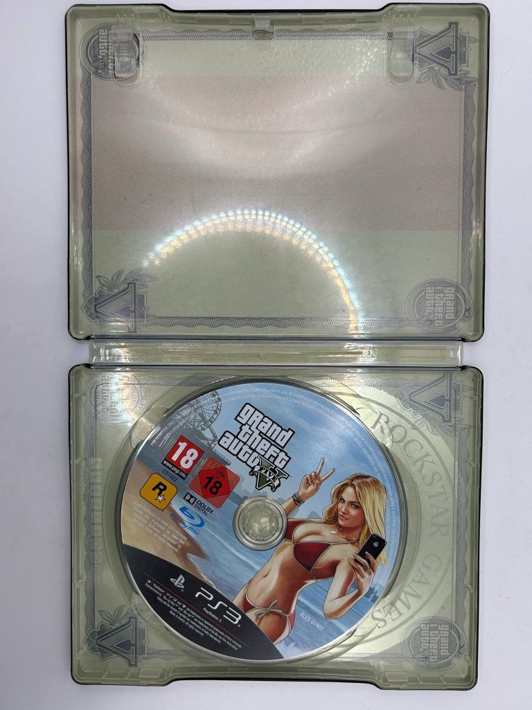 Gta V Steelbook Polski w Grze Ps3