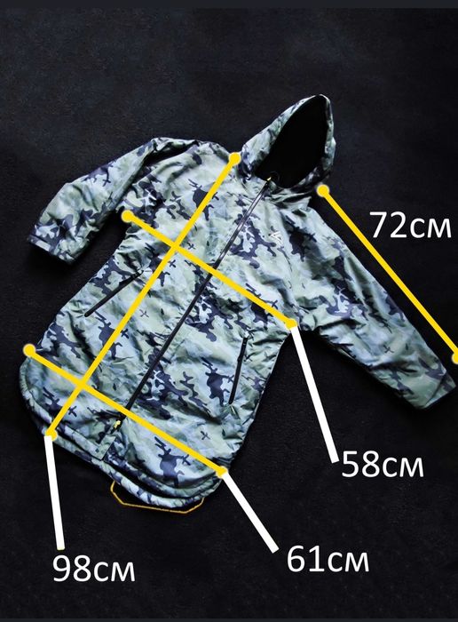 Зимова Довга Куртка Парка George