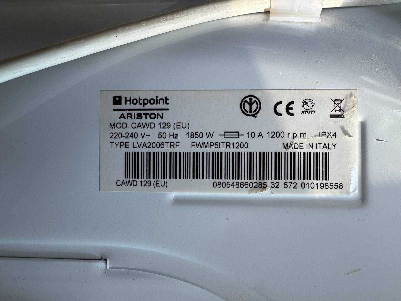 Пральна машина Hotpoint-Ariston CAWD 129