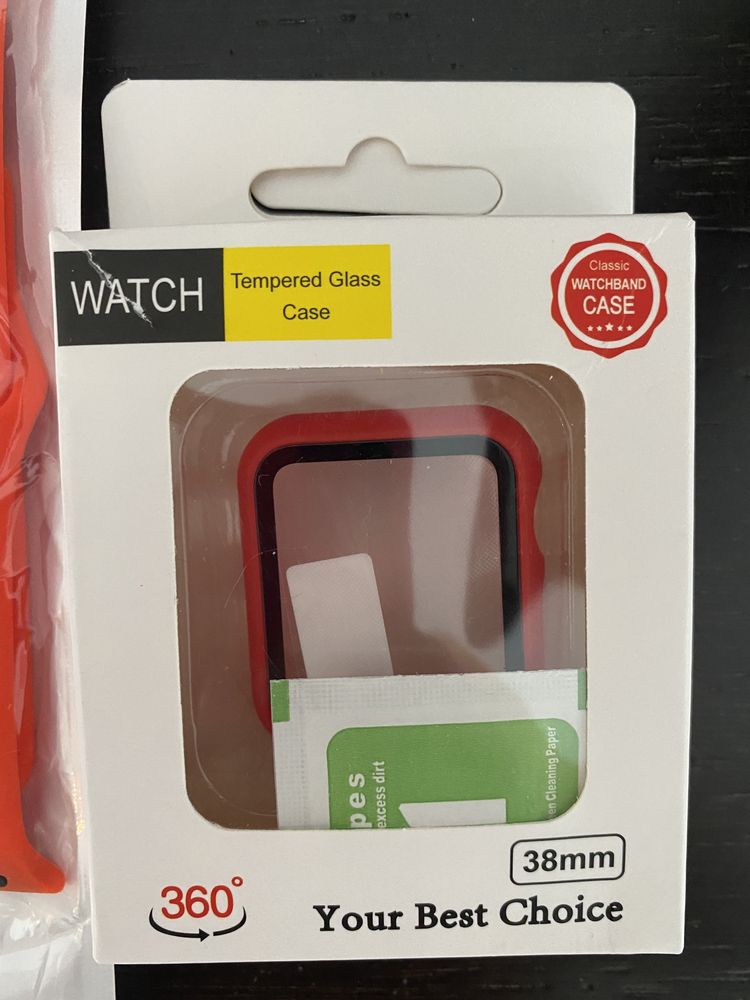 Apple watch 38mm capa e pulseira novas seladas