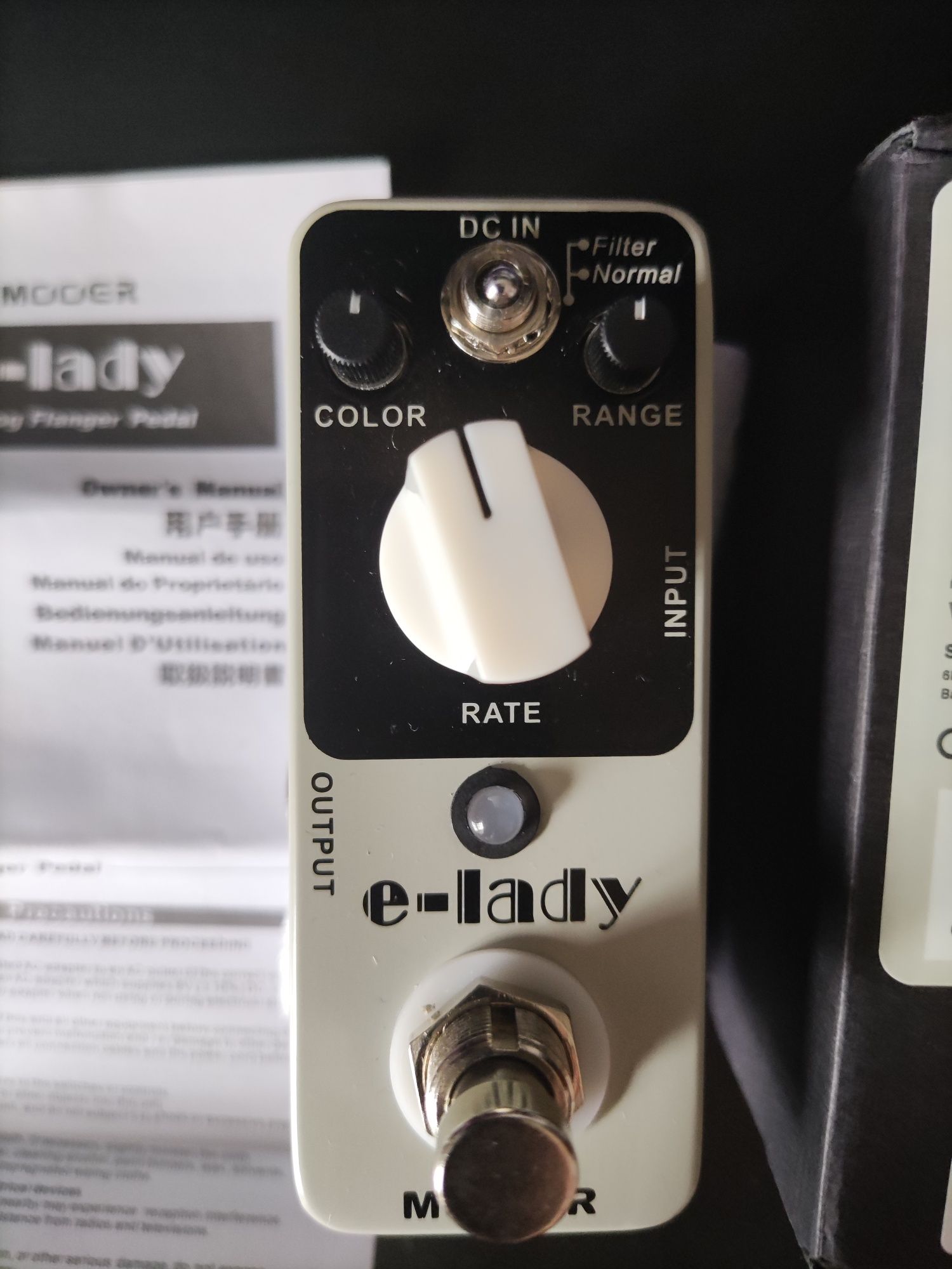 Pedal Flanger - Mooer E-Lady