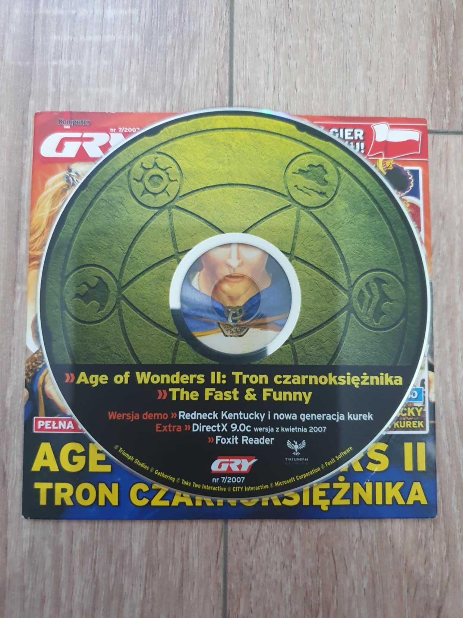 Komputer świat 7/2007 The fast & funny, Age of wonders II PC