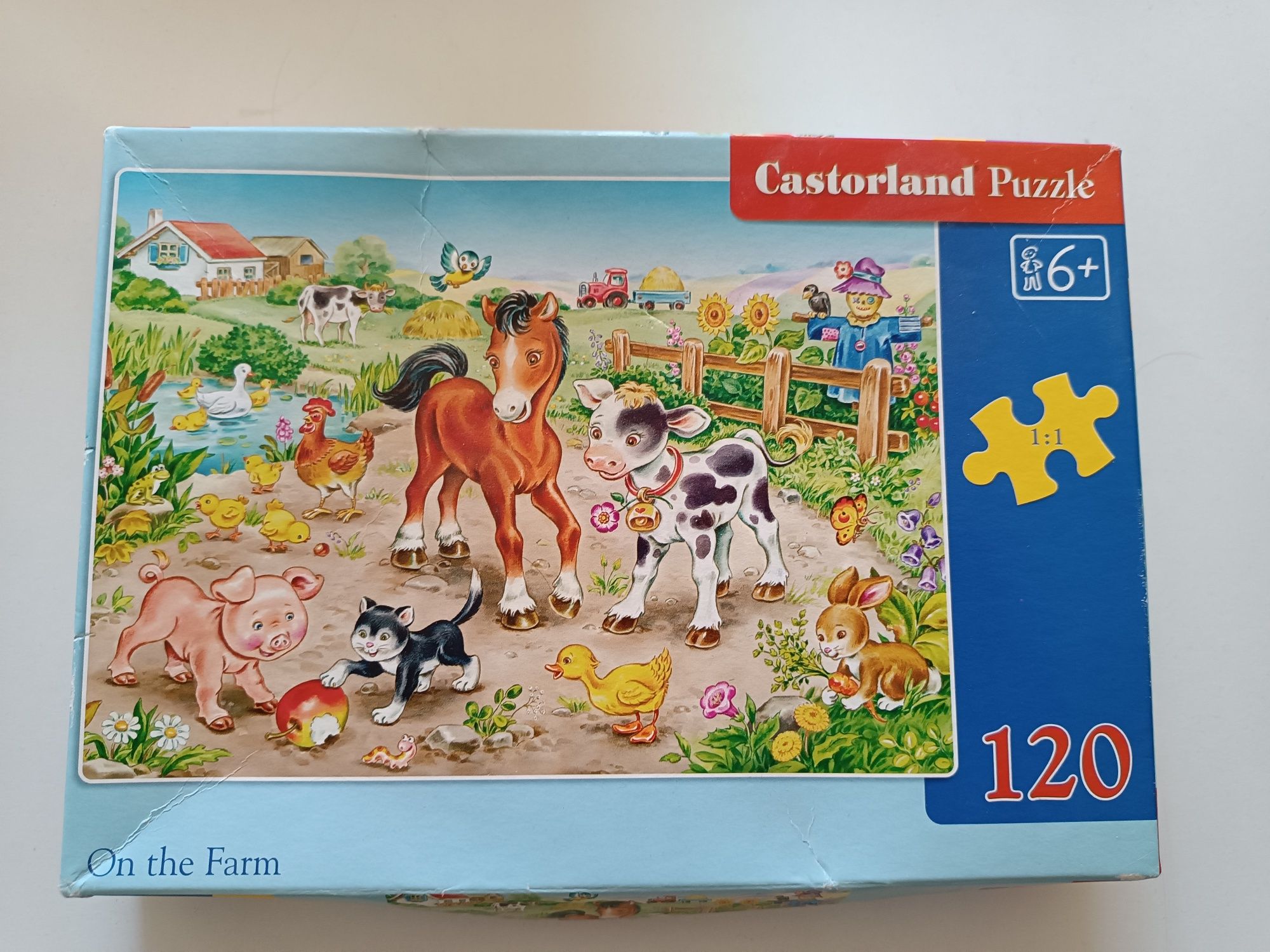 Puzzle trefl pakiet 3szt 120 + 160 + 180