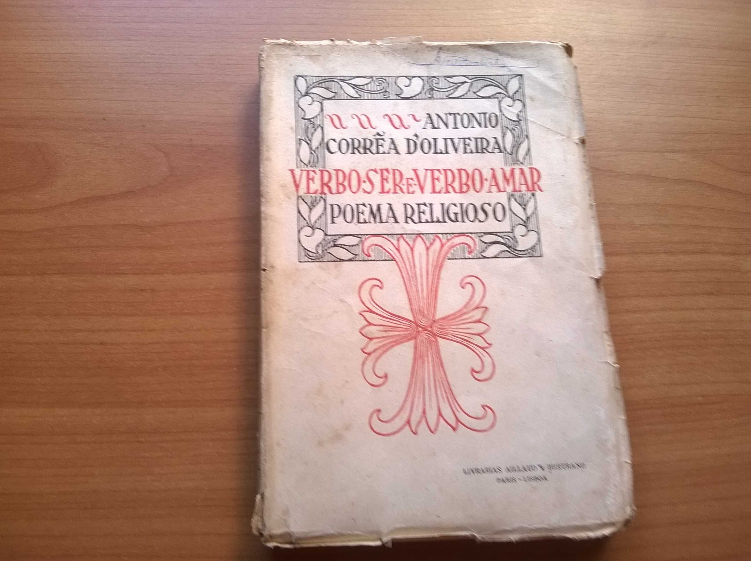 Verbo Ser e Verbo Amar - António Corrêa D'Oliveira