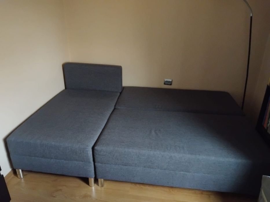 Narożnik z funkcja spania